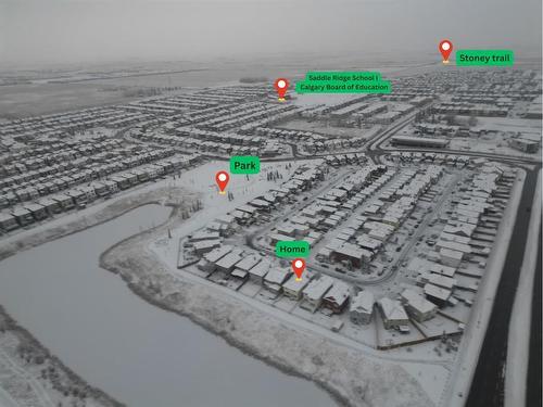 110 Saddlecrest Close Ne, Calgary, AB - Outdoor With View