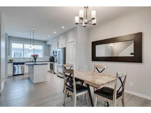 1261 Legacy Circle Se, Calgary, AB - Indoor Photo Showing Dining Room