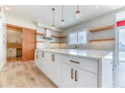 41 Farries Drive Se, Airdrie, AB - Indoor Photo Showing Kitchen