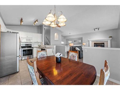 106 Creek Gardens Place Nw, Airdrie, AB - Indoor Photo Showing Dining Room