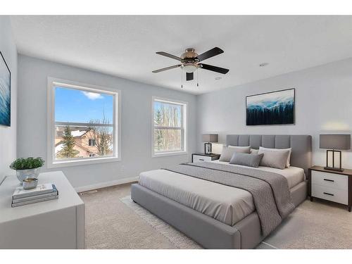 125 Discovery Place Sw, Calgary, AB - Indoor Photo Showing Bedroom