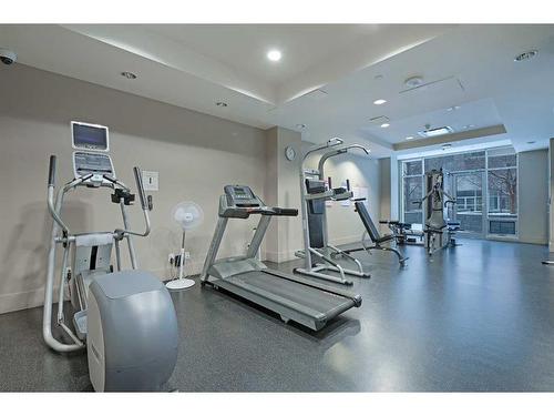 407-1118 12 Avenue Sw, Calgary, AB - Indoor Photo Showing Gym Room