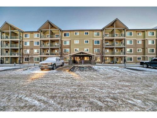 1310-181 Skyview Ranch Manor, Calgary, AB - Outdoor With Balcony With Facade