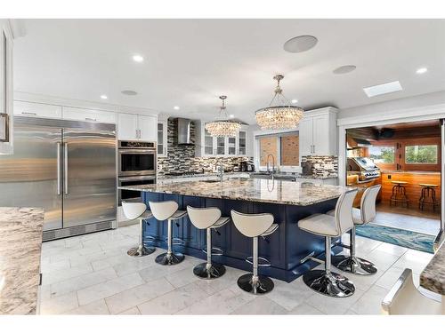 243 East Chestermere Drive, Chestermere, AB - Indoor Photo Showing Dining Room