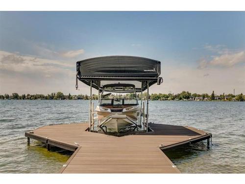 243 East Chestermere Drive, Chestermere, AB - Outdoor With Body Of Water With View