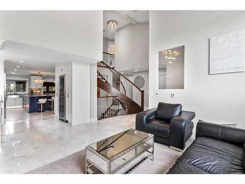 243 East Chestermere Drive, Chestermere, AB - Indoor Photo Showing Living Room