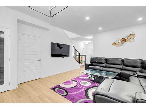 192 Homestead Drive Ne, Calgary, AB - Indoor Photo Showing Living Room