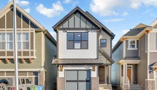 117 Masters Row Se, Calgary, AB - Outdoor With Facade