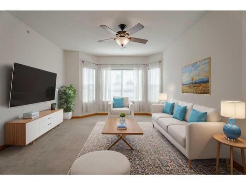 226-1920 14 Avenue Ne, Calgary, AB - Indoor Photo Showing Living Room