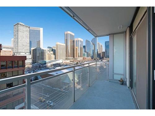 805-901 10 Avenue Sw, Calgary, AB - Outdoor With Balcony With Exterior