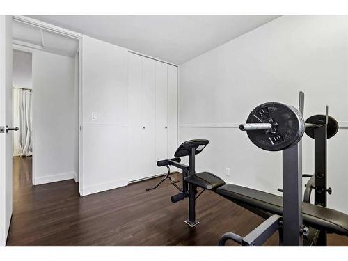 455 Cedarpark Drive Sw, Calgary, AB - Indoor Photo Showing Gym Room