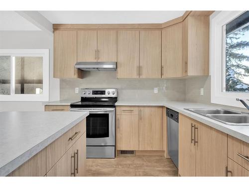 18-175 Manora Place Ne, Calgary, AB - Indoor Photo Showing Kitchen With Stainless Steel Kitchen With Double Sink