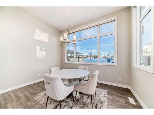 158 Seton Gardens Se, Calgary, AB - Indoor Photo Showing Dining Room