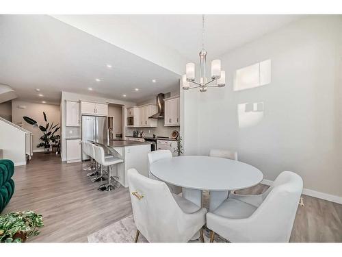 158 Seton Gardens Se, Calgary, AB - Indoor Photo Showing Dining Room