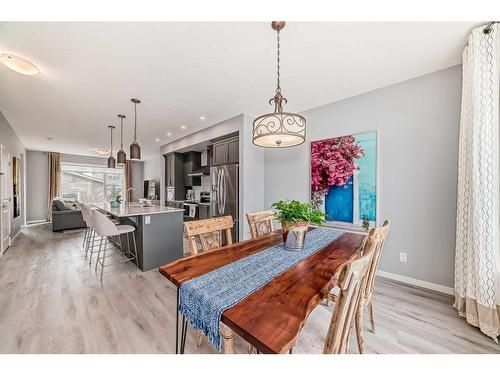 148 Dawson Drive, Chestermere, AB - Indoor Photo Showing Dining Room