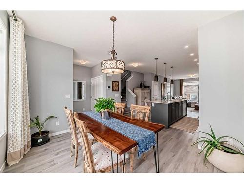 148 Dawson Drive, Chestermere, AB - Indoor Photo Showing Dining Room