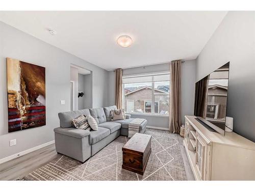 148 Dawson Drive, Chestermere, AB - Indoor Photo Showing Living Room