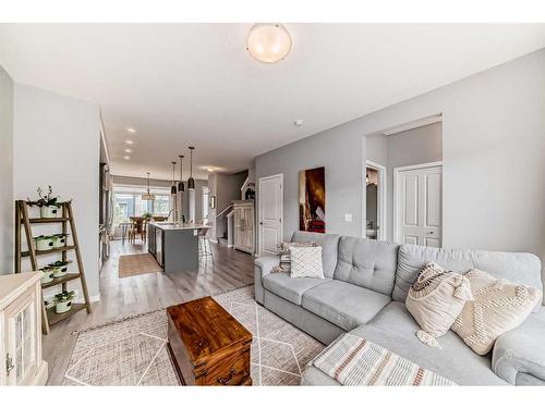 148 Dawson Drive, Chestermere, AB - Indoor Photo Showing Living Room