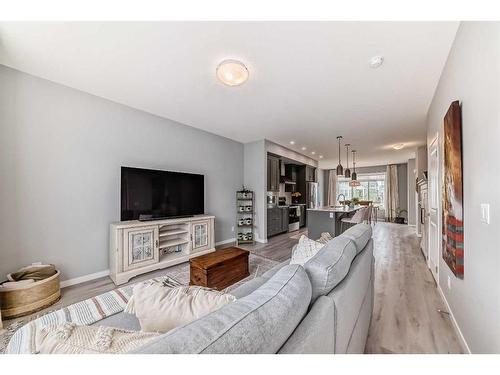 148 Dawson Drive, Chestermere, AB - Indoor Photo Showing Living Room