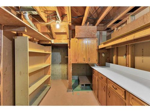 9831 Alcott Road Se, Calgary, AB - Indoor Photo Showing Basement