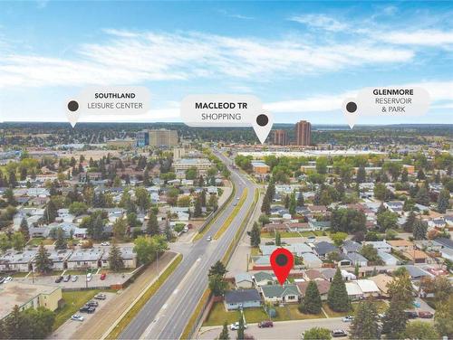 9831 Alcott Road Se, Calgary, AB -  With View