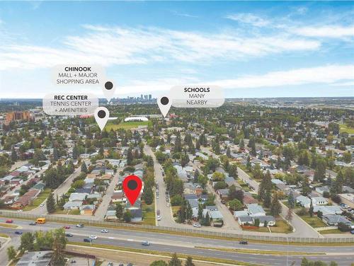 9831 Alcott Road Se, Calgary, AB - Outdoor With View