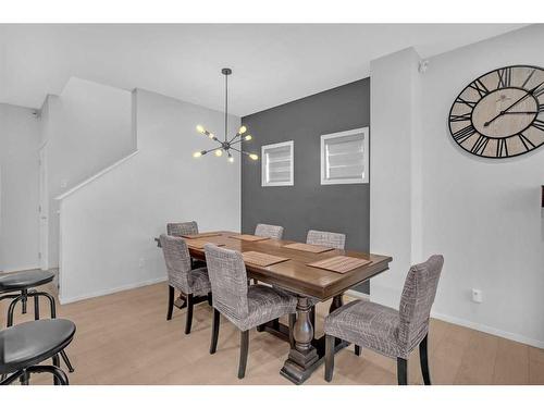 260 Copperstone Gardens Se, Calgary, AB - Indoor Photo Showing Dining Room