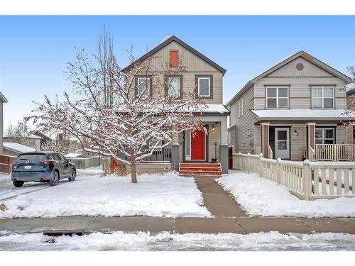 260 Copperstone Gardens Se, Calgary, AB - Outdoor With Facade