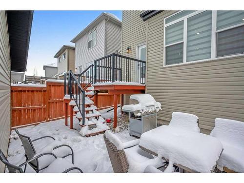 260 Copperstone Gardens Se, Calgary, AB - Outdoor With Deck Patio Veranda With Exterior