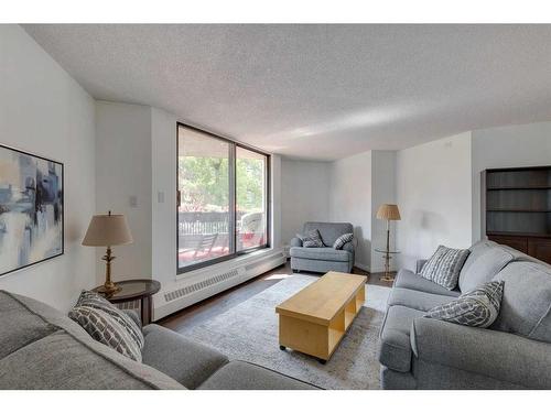 220-1304 15 Avenue Sw, Calgary, AB - Indoor Photo Showing Living Room