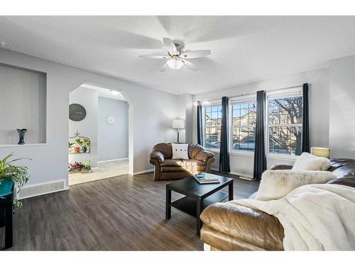 97 Covepark Close Ne, Calgary, AB - Indoor Photo Showing Living Room