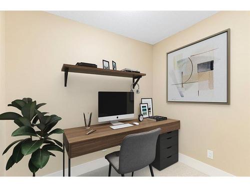 216-500 Rocky Vista Gardens Nw, Calgary, AB - Indoor Photo Showing Office