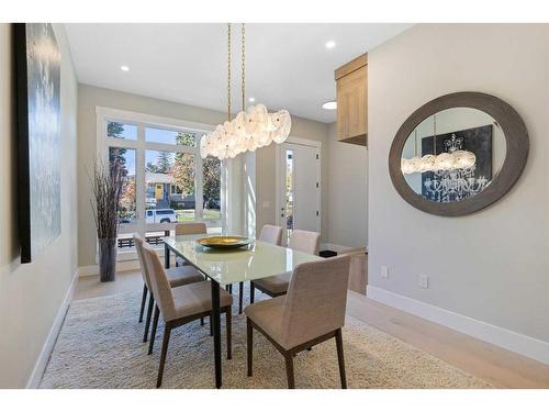 2418 35 Street Sw, Calgary, AB - Indoor Photo Showing Dining Room