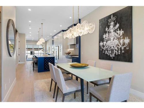 2418 35 Street Sw, Calgary, AB - Indoor Photo Showing Dining Room