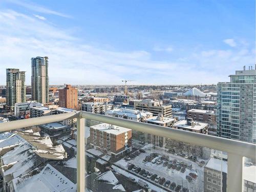 1609-135 13 Avenue Sw, Calgary, AB - Outdoor With Balcony With View