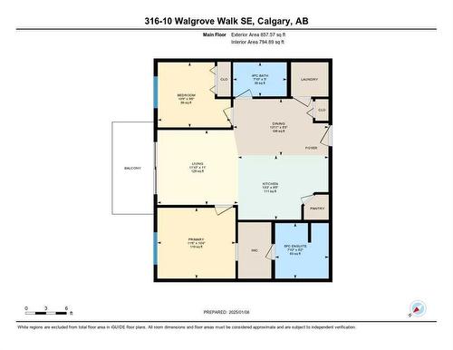 316-10 Walgrove Se, Calgary, AB 