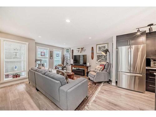 501 Cranford Mews Se, Calgary, AB - Indoor Photo Showing Living Room