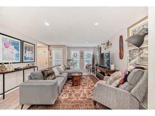 501 Cranford Mews Se, Calgary, AB - Indoor Photo Showing Living Room