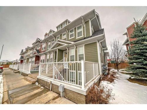 501 Cranford Mews Se, Calgary, AB - Outdoor With Deck Patio Veranda