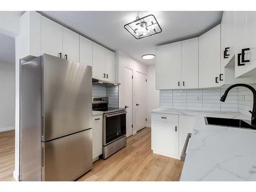 11-1615 Mcgonigal Drive Ne, Calgary, AB - Indoor Photo Showing Kitchen With Stainless Steel Kitchen