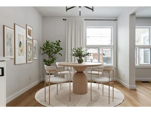 11-1615 Mcgonigal Drive Ne, Calgary, AB - Indoor Photo Showing Dining Room