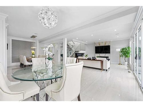 102 Malibou Road Sw, Calgary, AB - Indoor Photo Showing Dining Room