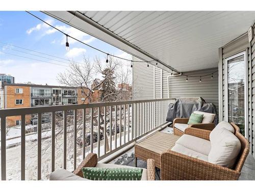 314-2204 1 Street Sw, Calgary, AB - Outdoor With Balcony With Exterior