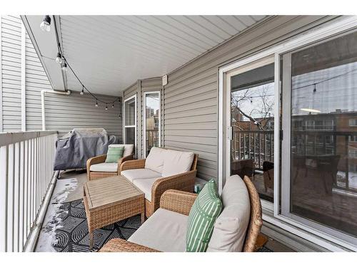 314-2204 1 Street Sw, Calgary, AB - Outdoor With Deck Patio Veranda With Exterior