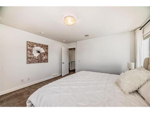 203 Carrington Circle Nw, Calgary, AB - Indoor Photo Showing Bedroom