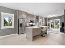 1101-5305 32 Avenue Sw, Calgary, AB  - Indoor Photo Showing Kitchen With Stainless Steel Kitchen With Upgraded Kitchen 