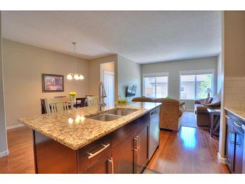 18 Nolanfield Lane Nw, Calgary, AB - Indoor Photo Showing Kitchen With Double Sink