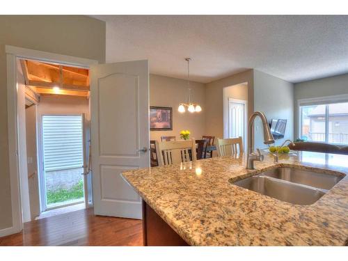 18 Nolanfield Lane Nw, Calgary, AB - Indoor Photo Showing Kitchen With Double Sink