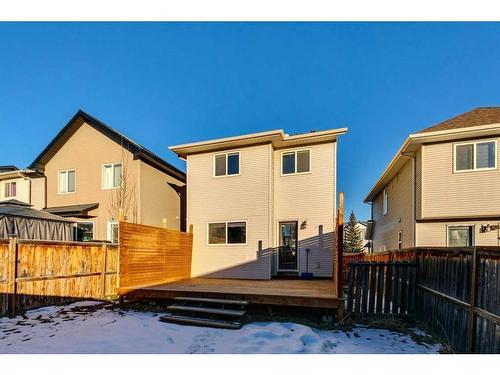 167 Silverado Plains Circle Sw, Calgary, AB - Outdoor With Deck Patio Veranda