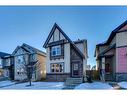 167 Silverado Plains Circle Sw, Calgary, AB  - Indoor With Fireplace 